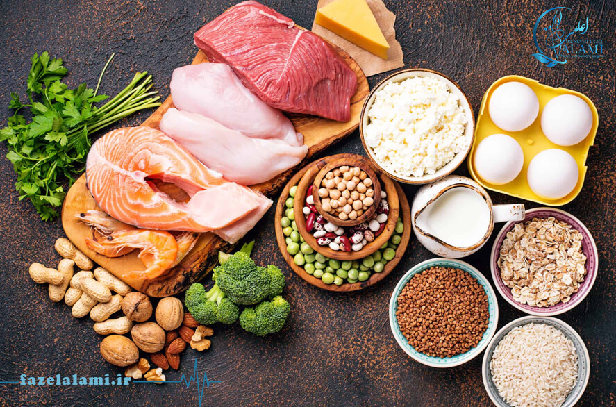 مصرف پروتئین بهترین روش برای کاهش وزن و لاغری